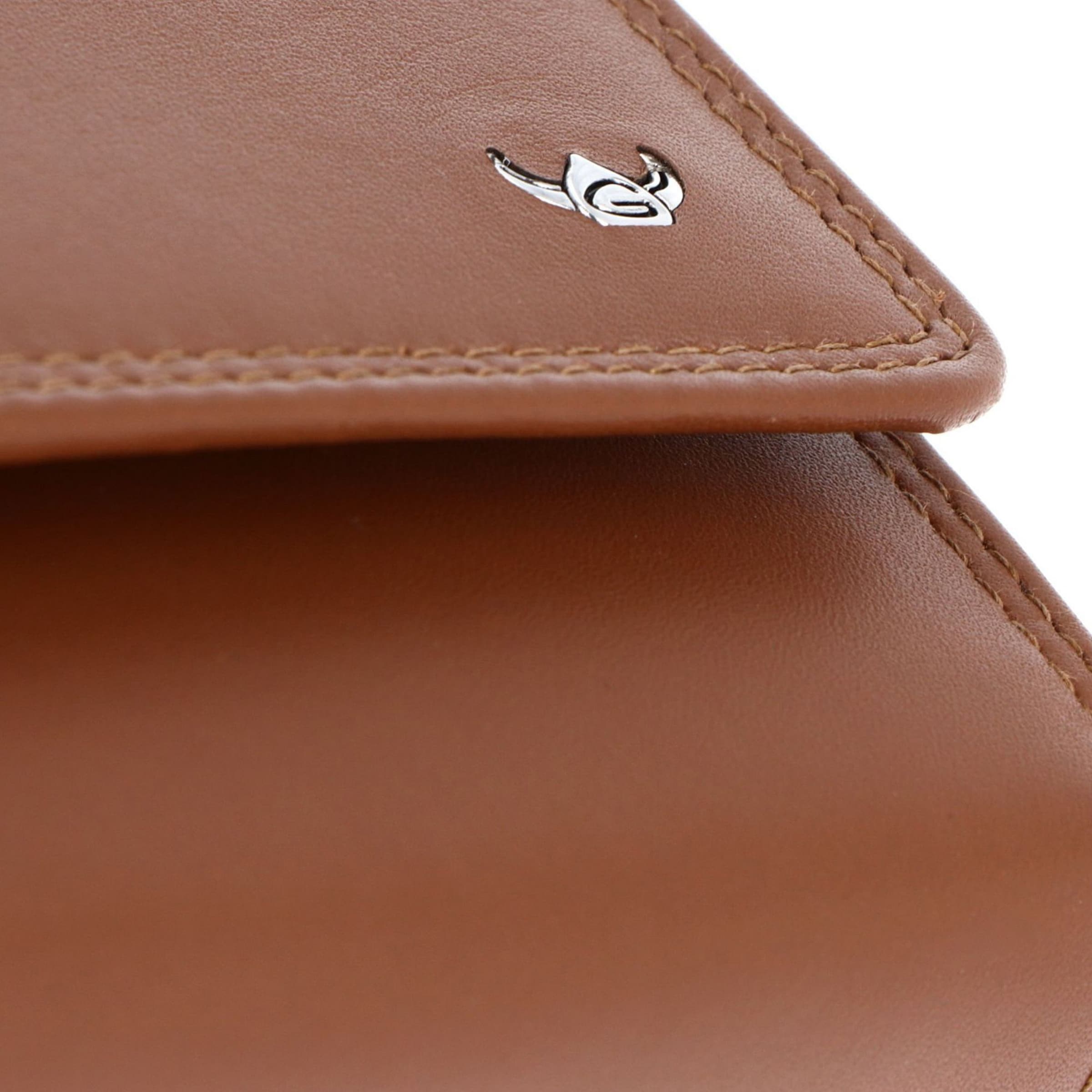 Porte-monnaies 'Polo' GOLDEN HEAD en marron