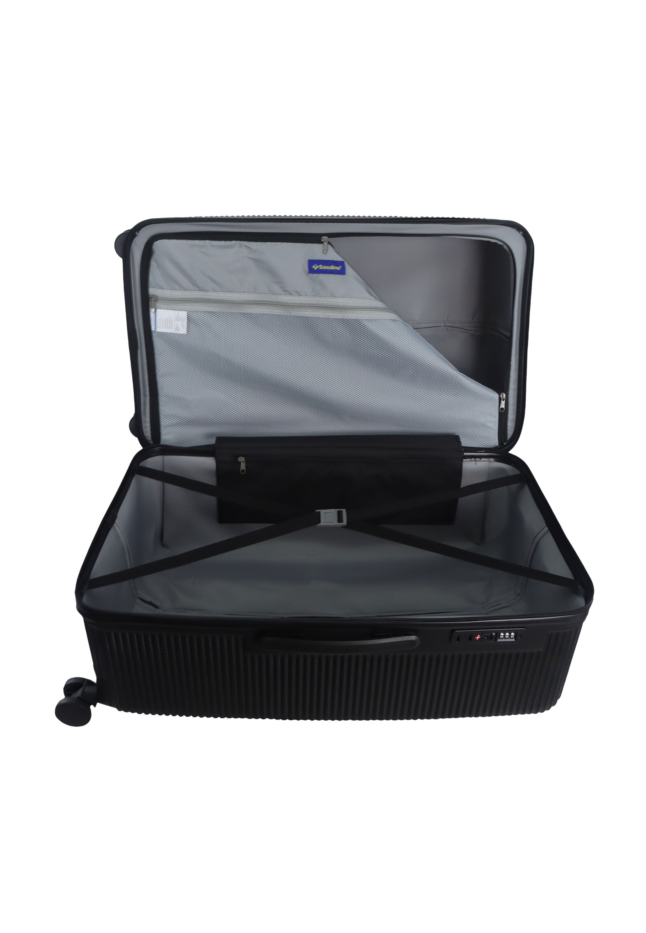 Saxoline Koffer 'Twist Trunk' in Schwarz