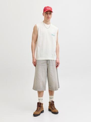 JACK & JONES Tričko 'JORCASSIS' - Biela