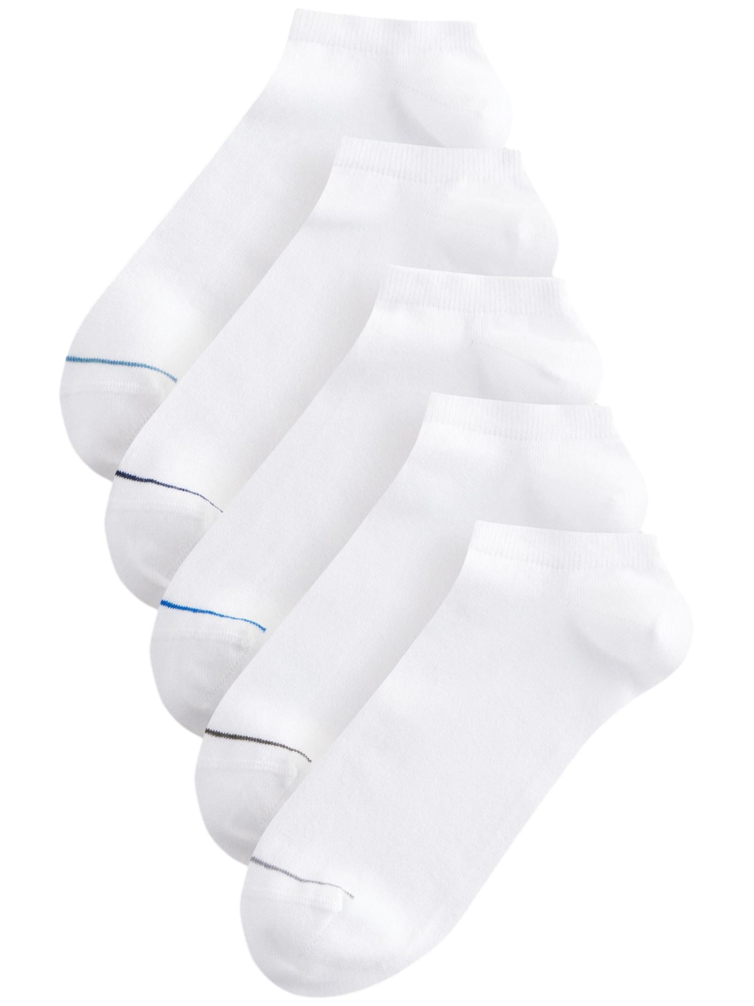 Next Sockor i vit: framsida