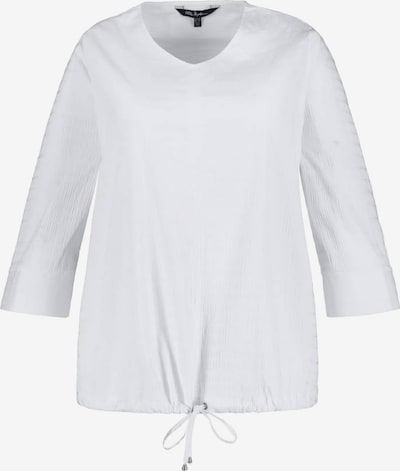 Ulla Popken Bluse en weiß, Vue avec produit