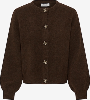 Cardigan 'BYOMEA' b.young en marron : devant