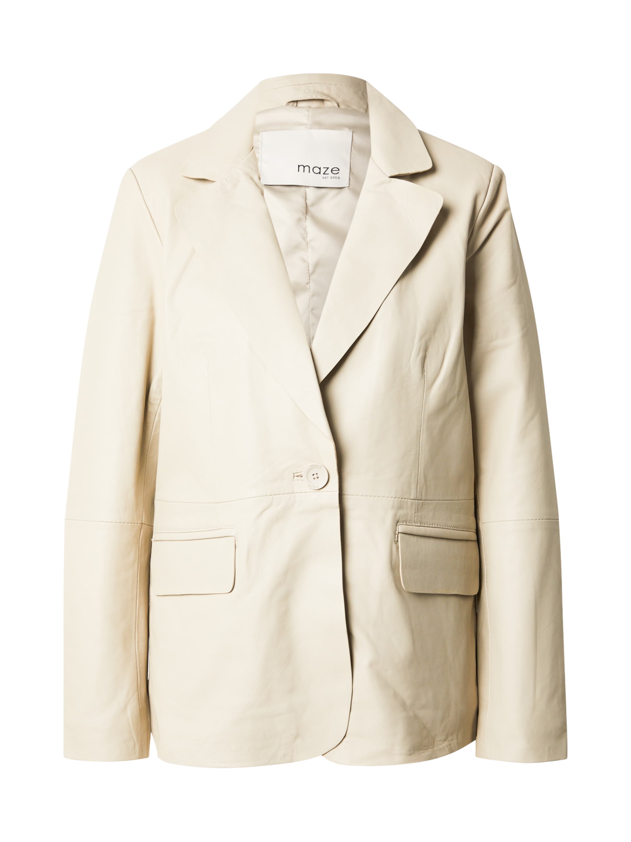 Maze Tussenjas in Beige: voorkant