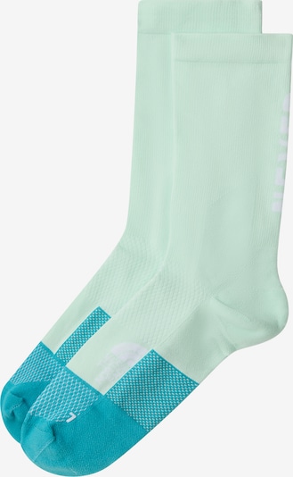 THE NORTH FACE Meias de desporto em 41-43 em azul ciano / menta / branco, Vista do artigo