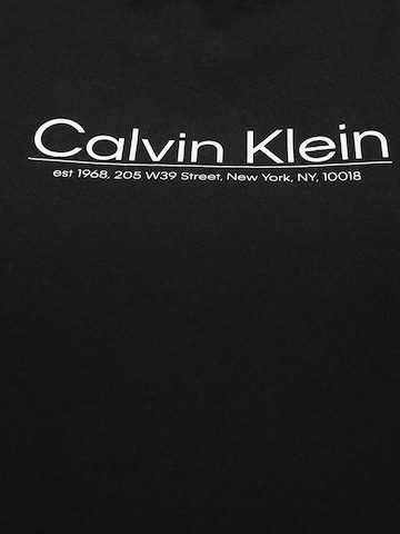 T-shirt Calvin Klein Curve en noir