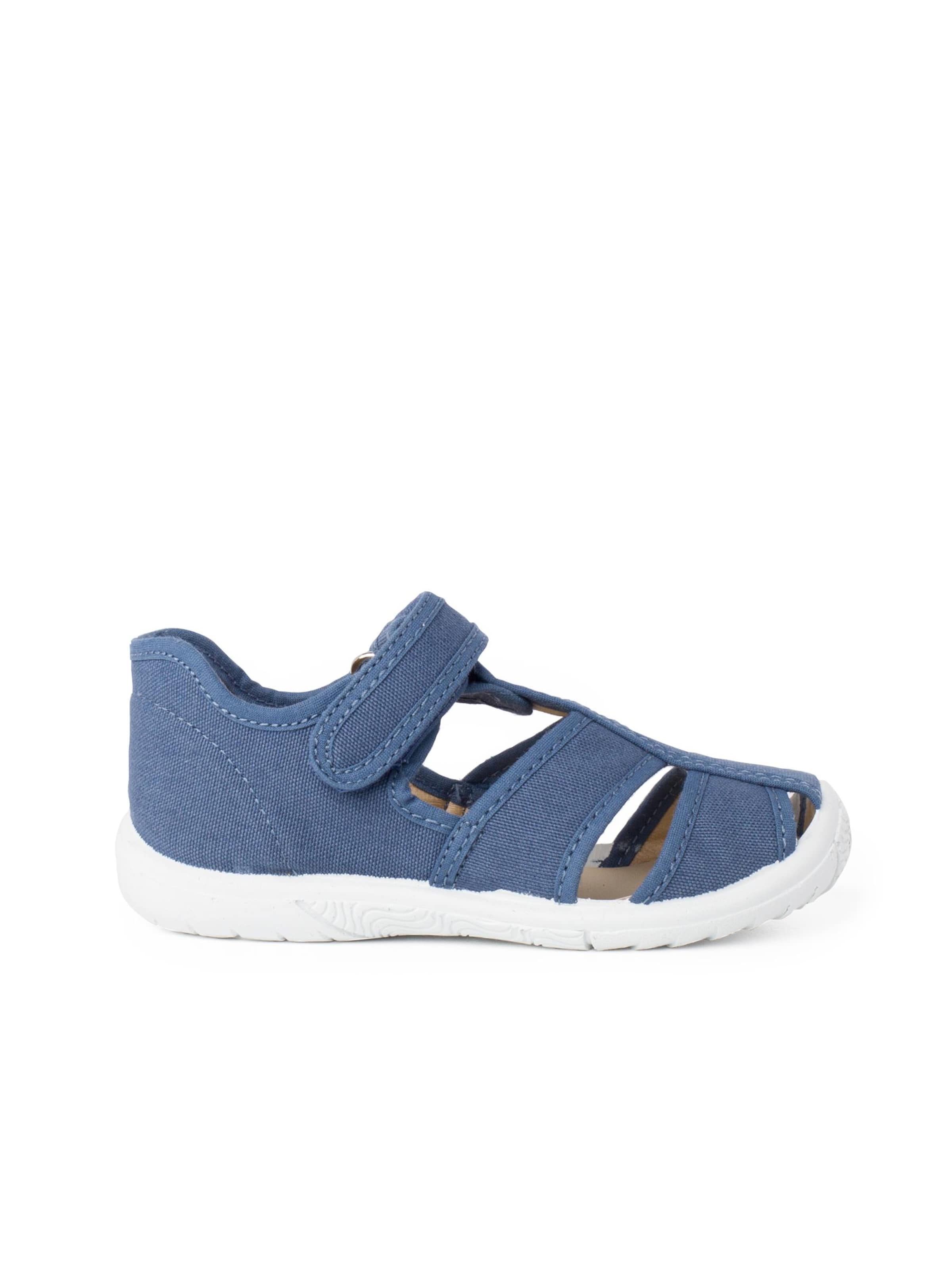Pisamonas First-step shoe in Blue: front