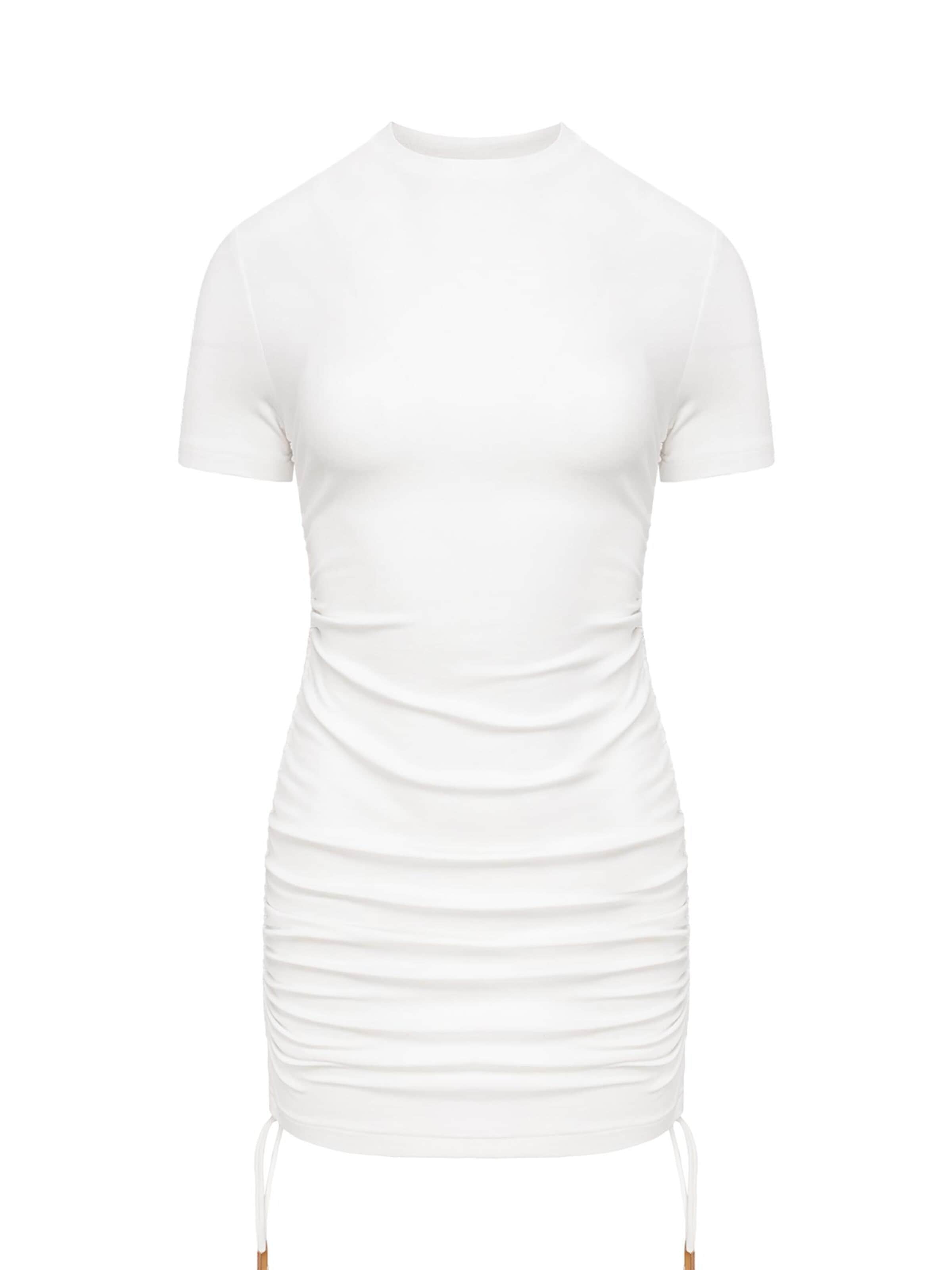 Robe 'Carlo' mandragora en beige : devant