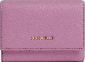 Portamonete 'COCCINELLE METALLIC 26 98' di Coccinelle in lilla: frontale