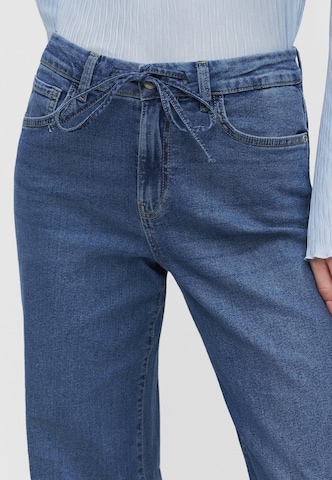 Vero Moda Tallregular Traperice 'VMFLORA' - plava boja