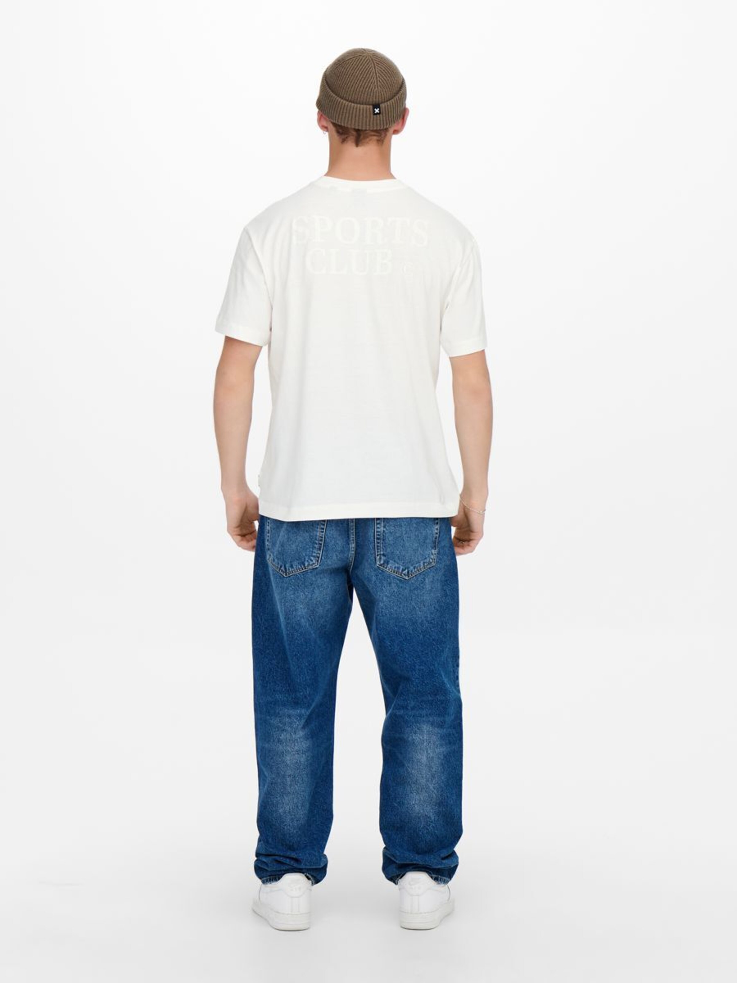 Männer Shirts Only & Sons Shirt in Weiß - WL10283 Männer Shirts Only & Sons Shirt in Weiß - WL10283