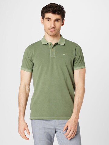 GANT - Camiseta en verde: frente