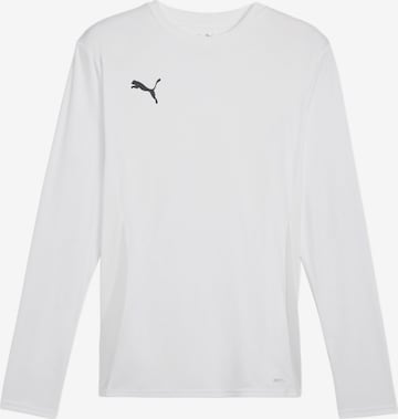 PUMA Performance Shirt 'teamGOAL ' in White: front