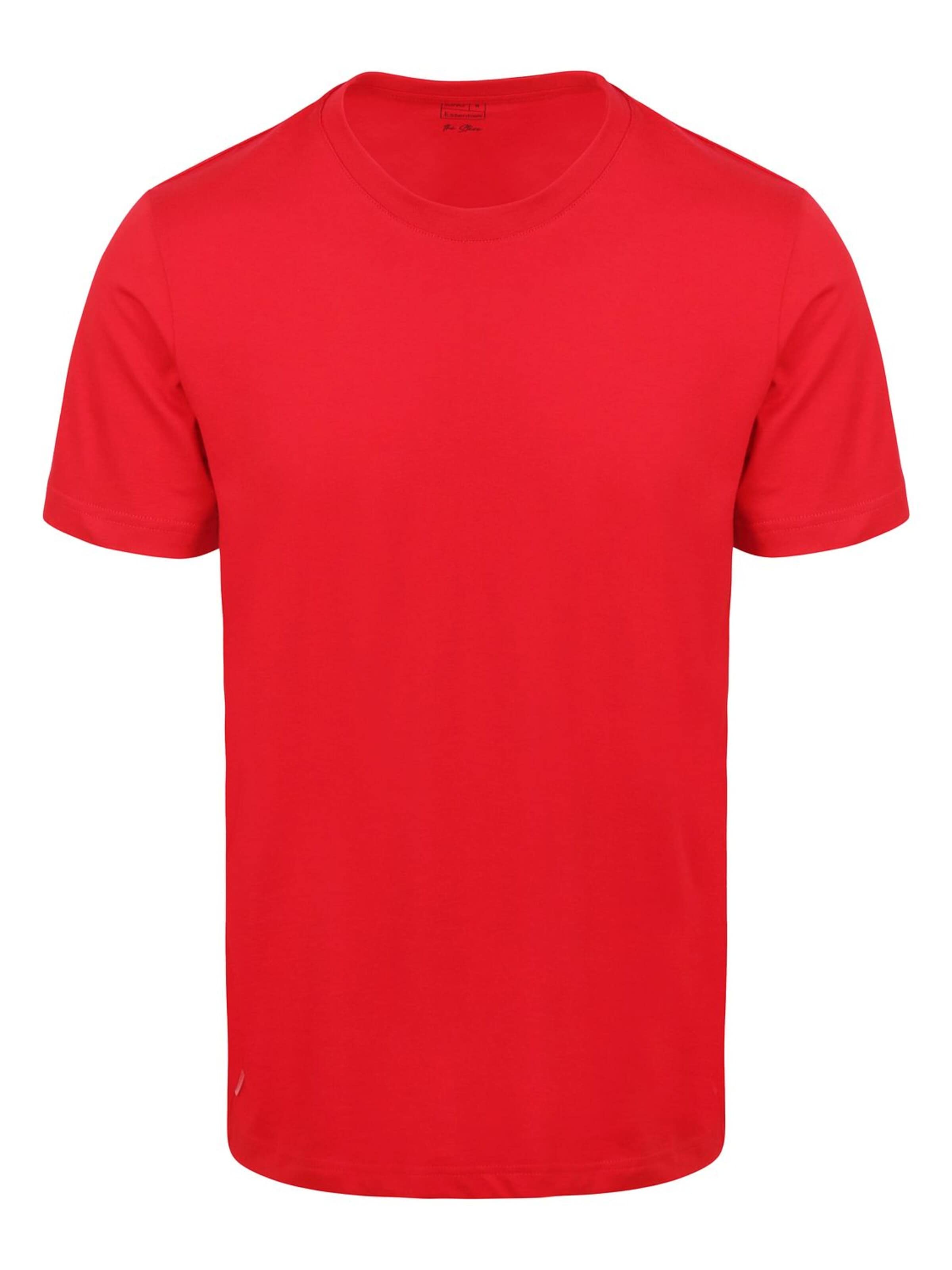KING Essentials Shirt 'The Steve' in Red: front