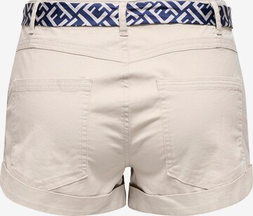 ONLY Regular Shorts 'EVELYN' in Grau