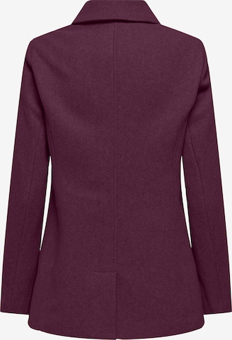 purpurinė ONLY Demisezoninis paltas 'Blake'