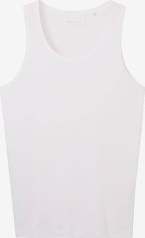 TOM TAILOR DENIM T-shirt i vit: framsida