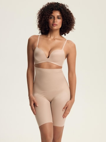 ESOTIQ - Braga moldeadora 'Miederhose mit Bein Shapy, starker Shaping Effekt, glatte Microfaser' en beige