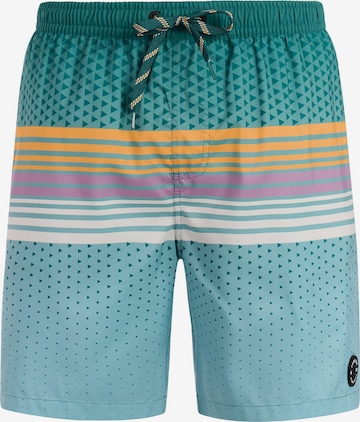 PROTEST Board Shorts 'PRTLatika' in Green: front