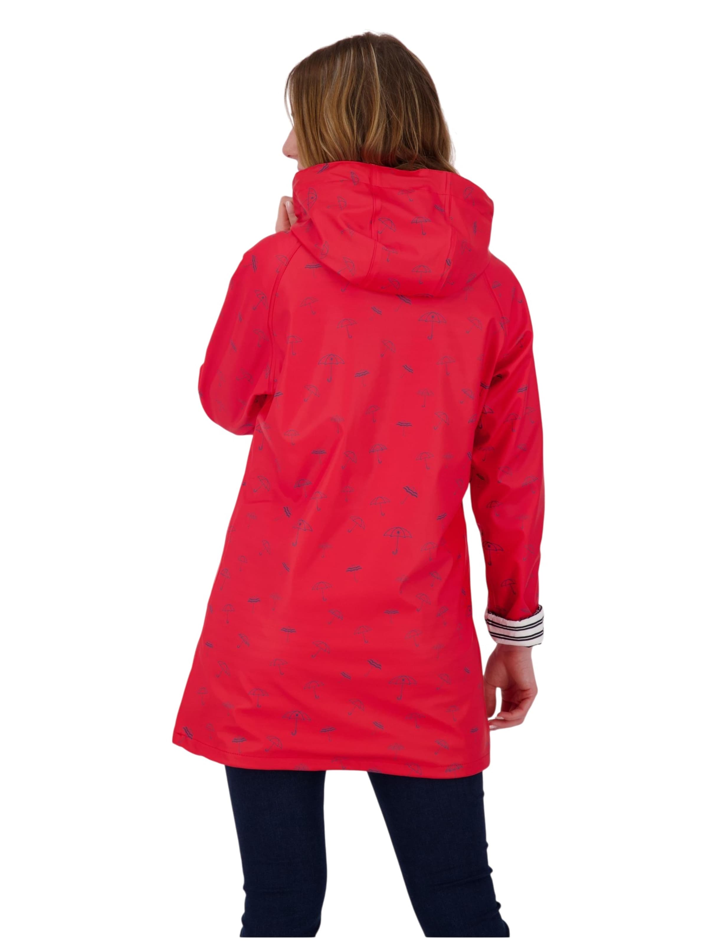 ankerglut Raincoat in Red