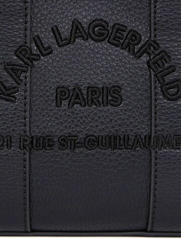 Karl Lagerfeld Handtasche 'Essentials'‌‌‌‌‌‌‌ in Schwarz