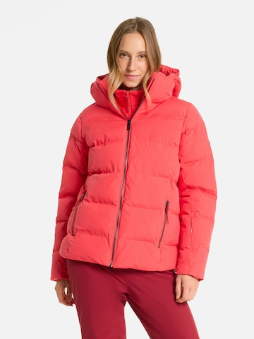ZIENER Athletic Jacket in Red: front
