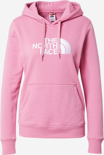 THE NORTH FACE Sweatshirt 'Drew Peak' in pink / weiß, Produktansicht