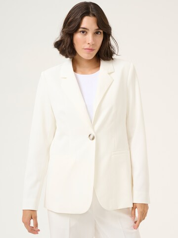 Kaffe Blazer 'Sakura' in White: front