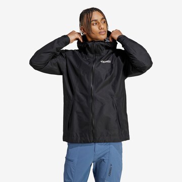 ADIDAS TERREX Outdoor jacket 'Xperior' in Black: front