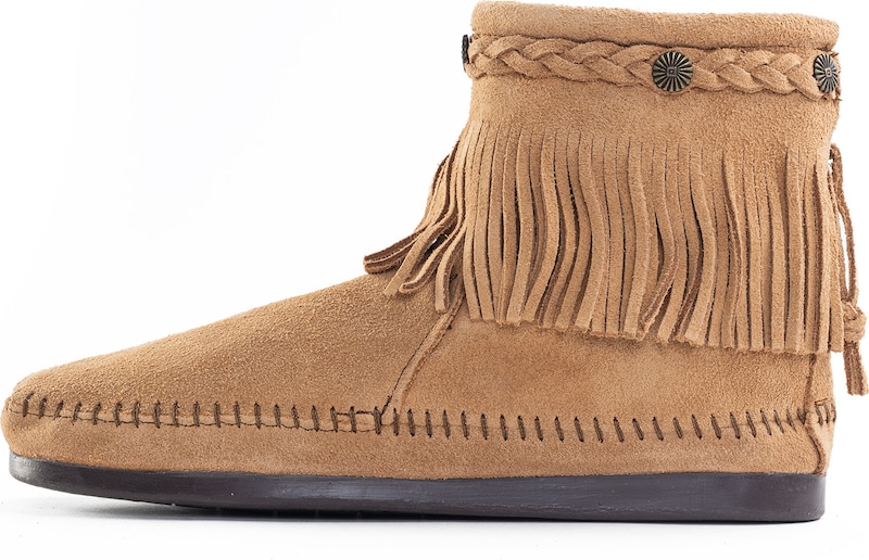 Minnetonka Stiefelette in Hellbraun PN6831 Minnetonka Stiefelette in Hellbraun PN6831
