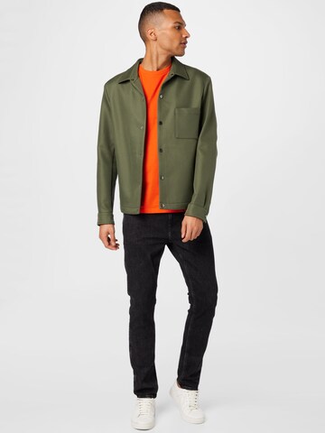 BOSS Black Between-Season Jacket 'Carper' in Green