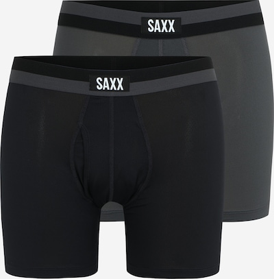 SAXX Sports underpants in Dark grey / Black / White, Item view