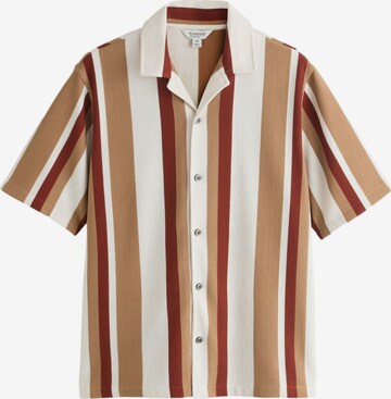 Coupe regular Chemise Next en marron : devant
