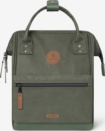 Cabaia Rucksack 'Adventurer' in Grün: Vorderseite