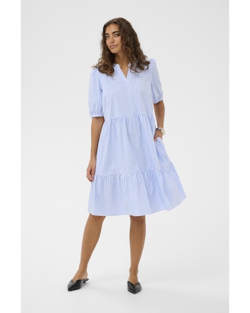 CULTURE - Vestidos camiseiros em azul