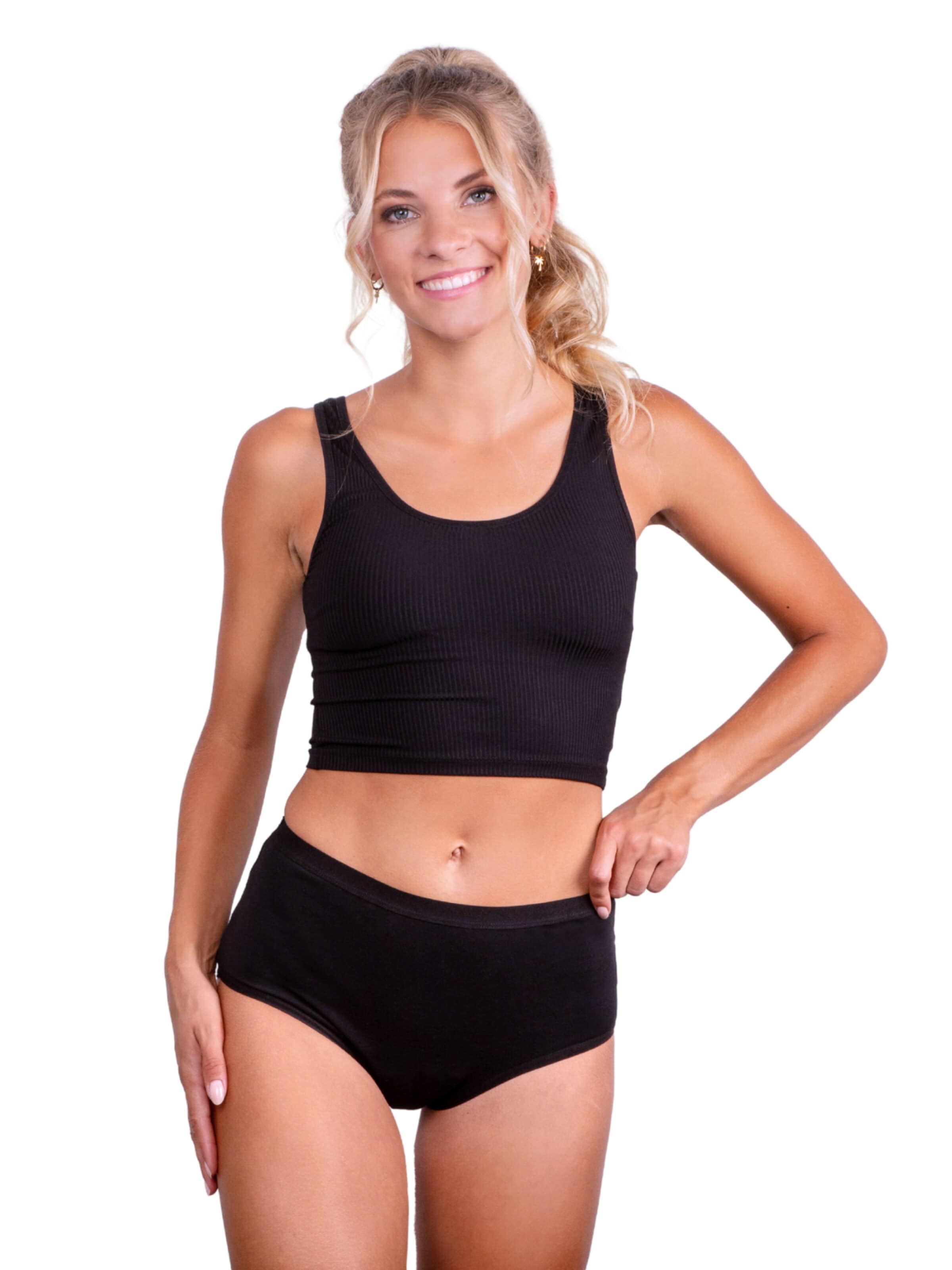 Slip 'Comfort Ultra' Taynie en noir : devant