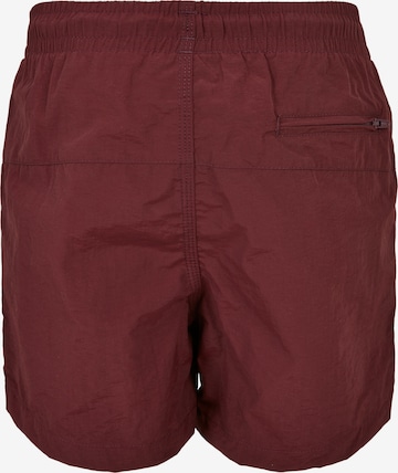 Pantaloncini da bagno di Urban Classics in rosso