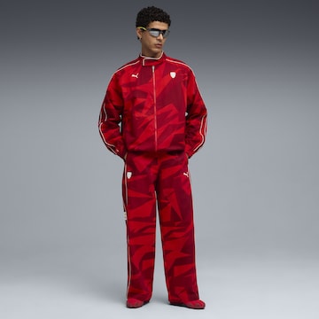 PUMA Regular Trousers 'Scuderia Ferrari HP 20 Years of Red T7' in Red