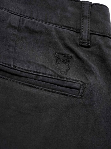 KnowledgeCotton Apparel Regular Hose 'Luca' in Schwarz