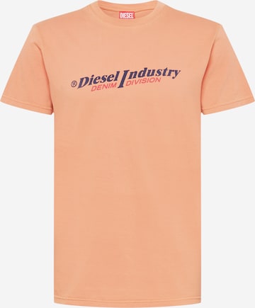 DIESEL - Camiseta 'DIEGOR' en naranja: frente