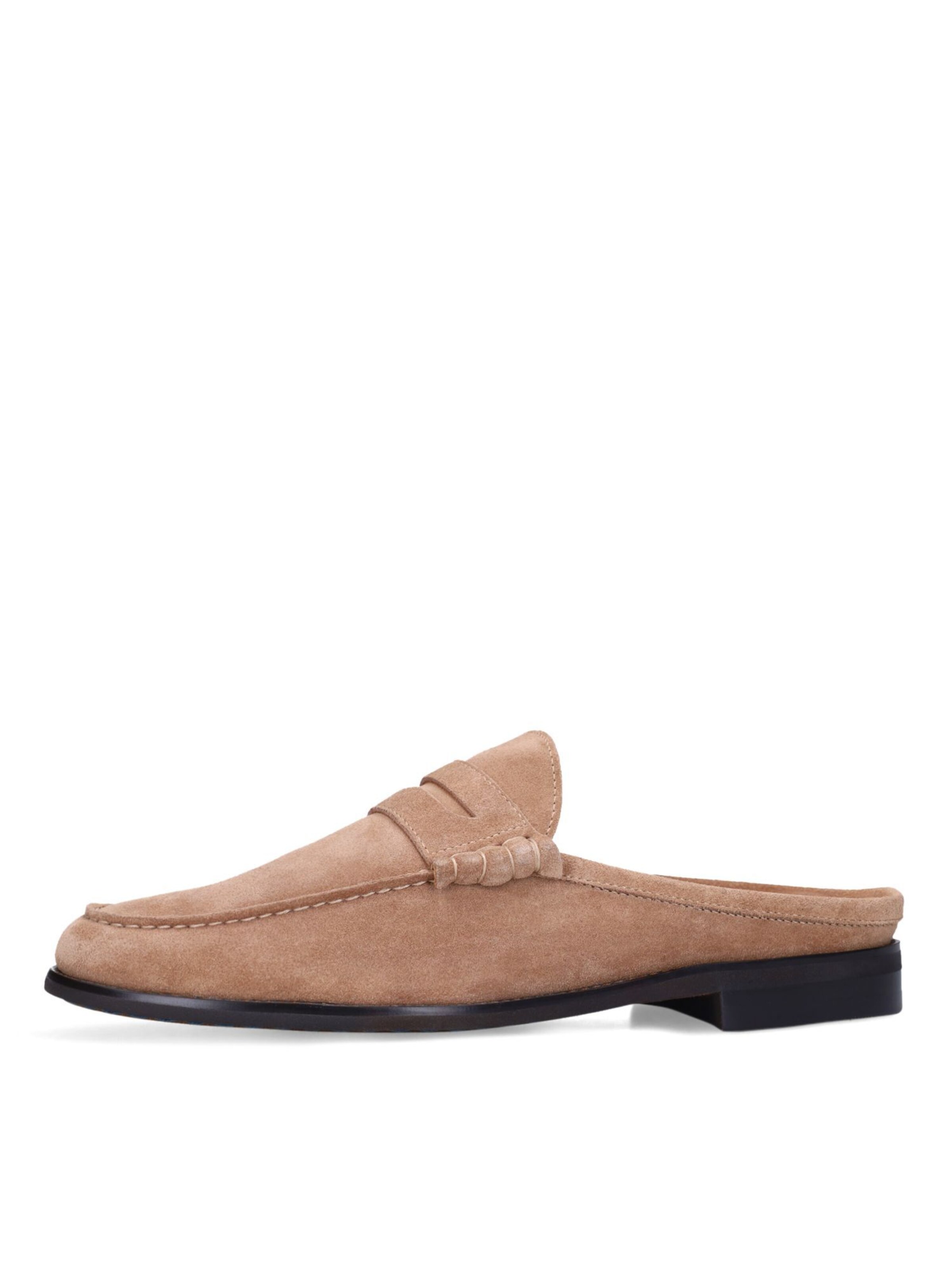 MANFIELD Moccasins in Brown: front
