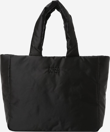 N°21 Shopper in Black: front