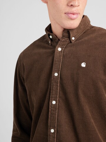 Coupe regular Chemise 'Madison' Carhartt WIP en marron