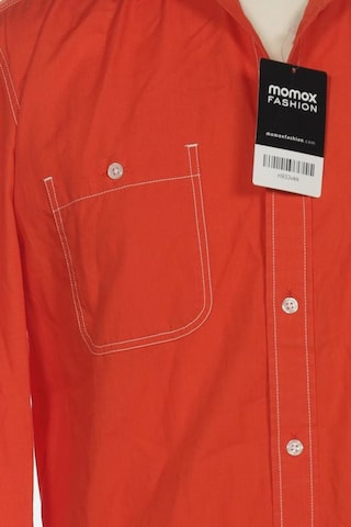 Lacoste LIVE Button Up Shirt in L in Red