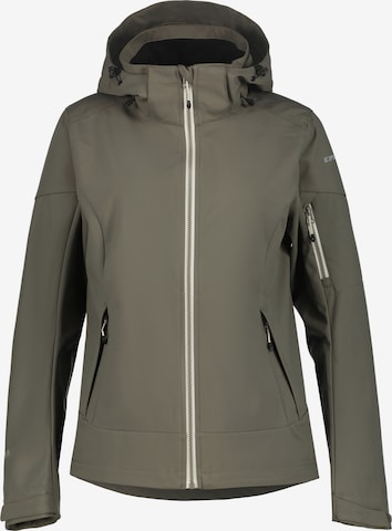 ICEPEAK Outdoor Jacket in Grey: front