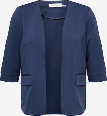 Fransa Curve Blazers 'STRETCH' in Blauw: voorkant