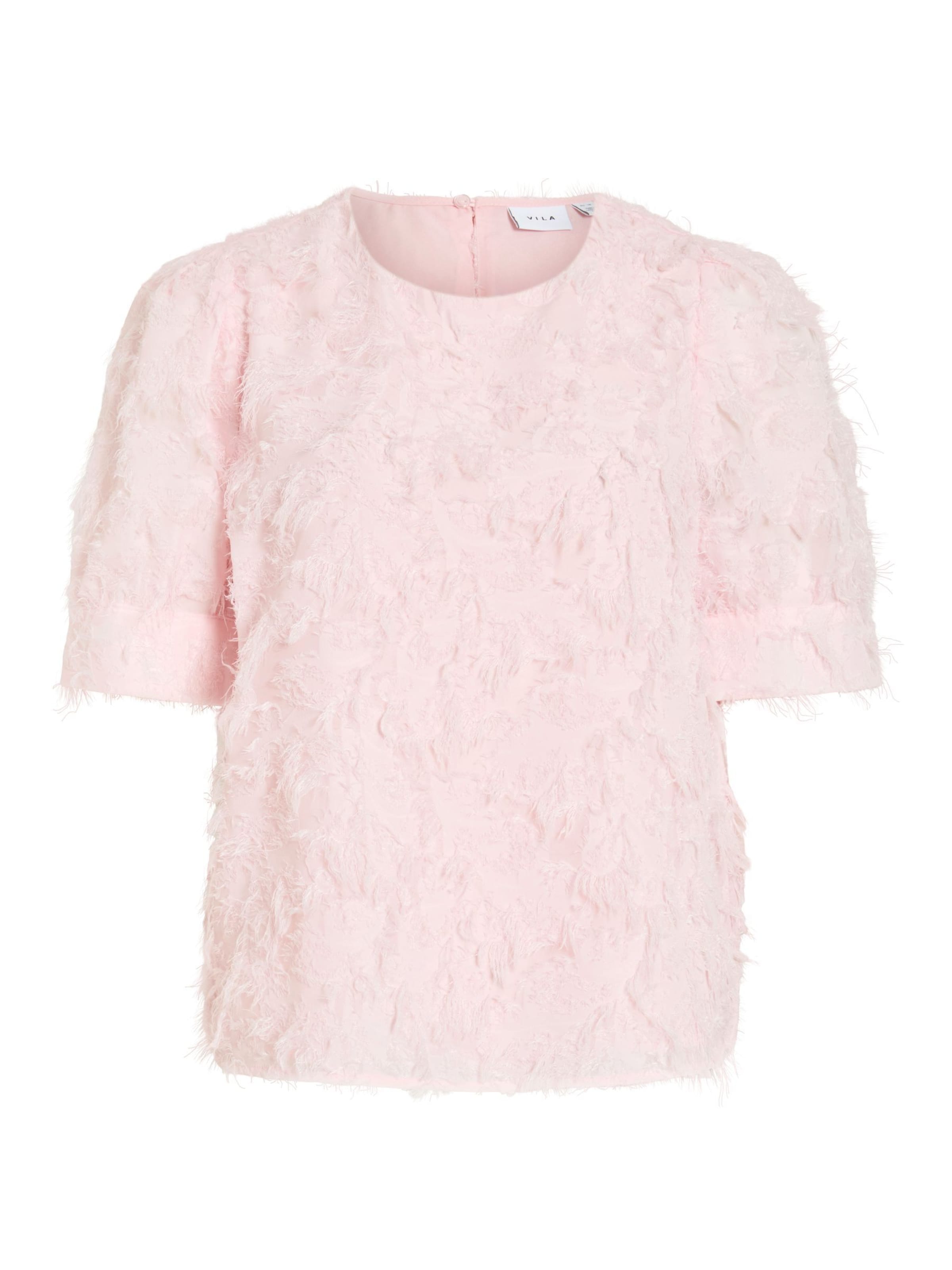 VILA Blouse in Pink: front