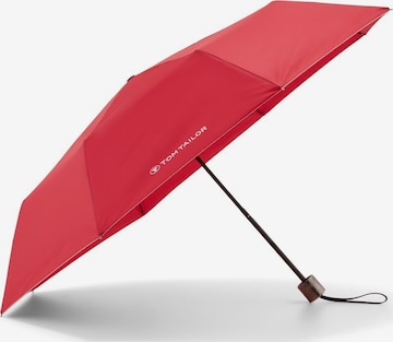 TOM TAILOR Umbrella in Red: front