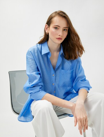 Koton Bluse in Blau