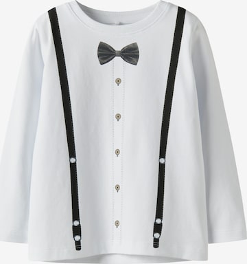 balta NAME IT Marškinėliai 'NMMRYDER': priekis