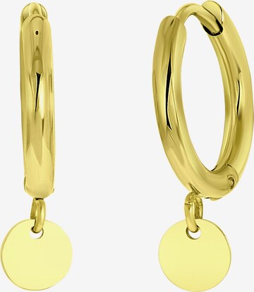 Lucardi Earrings 'Grace ' in Gold: front